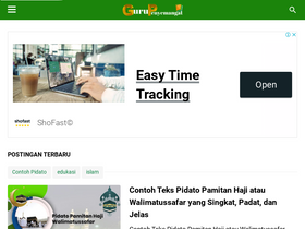 'gurupenyemangat.com' screenshot