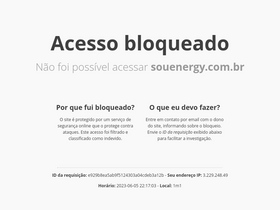'souenergy.com.br' screenshot