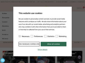 'kaereboern.dk' screenshot