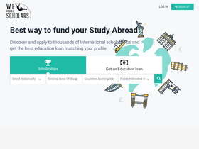 'wemakescholars.com' screenshot