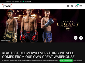 'fightwearshop.eu' screenshot