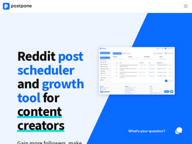 'postpone.app' screenshot