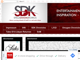 'stelladimokokorkus.com' screenshot