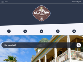 'galvestontx.gov' screenshot