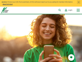 'aplusfcu.org' screenshot