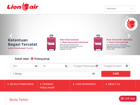 'lionair.co.id' screenshot