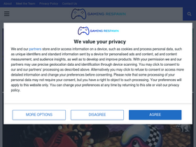 'gamingrespawn.com' screenshot