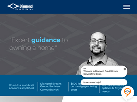 'diamondcu.org' screenshot