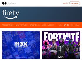 'amazonfiretv.blog' screenshot