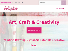 'artsydee.com' screenshot