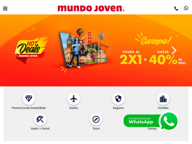 'mundojoven.com' screenshot