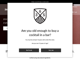 36short.com.au homepage screenshot