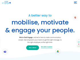 'oak.com' screenshot