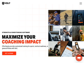 'voltathletics.com' screenshot