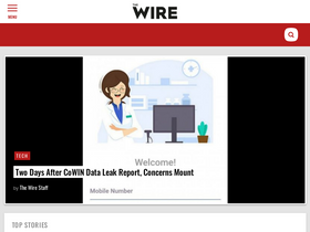 'thewire.in' screenshot