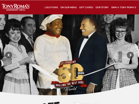 'tonyromas.com' screenshot