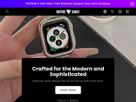 inspirebandz.com homepage screenshot