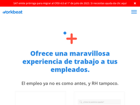 'workbeat.com' screenshot