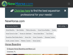 'newhorse.com' screenshot
