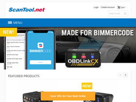 'scantool.net' screenshot