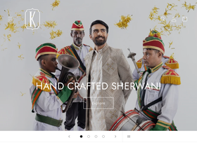 kurtanabyzayed.com homepage screenshot