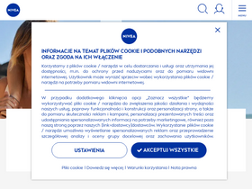 'nivea.pl' screenshot