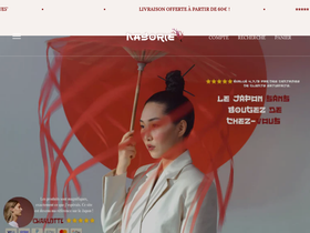 nagorie.fr homepage screenshot