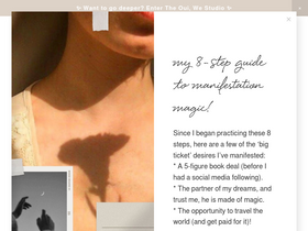 'ouiwegirl.com' screenshot
