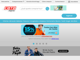'cotodigital3.com.ar' screenshot