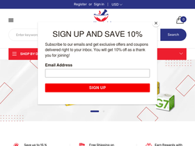 Affordableotc homepage screenshot