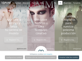 'litmind.es' screenshot