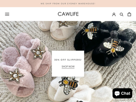 cawlife.com homepage screenshot