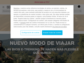 'bikester.es' screenshot
