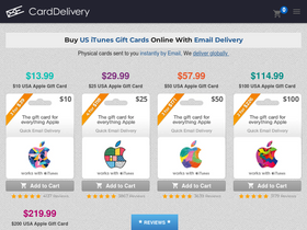 'carddelivery.com' screenshot