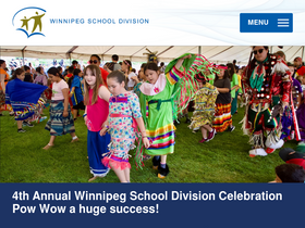 'winnipegsd.ca' screenshot