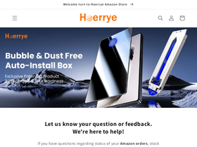 hoerrye.com homepage screenshot