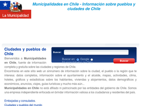 'la-municipalidad.cl' screenshot