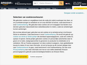 'amazon.nl' screenshot