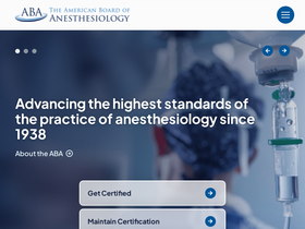 'theaba.org' screenshot