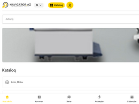 'navigator.az' screenshot
