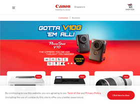 'sg.canon' screenshot