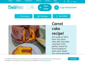 'delirec.com' screenshot