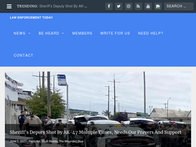 'lawenforcementtoday.com' screenshot