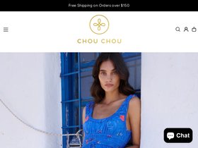 shopchouchou.com homepage screenshot