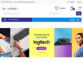 'mysoftlogic.lk' screenshot