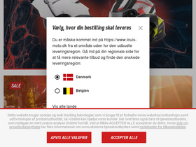 'louis-moto.dk' screenshot