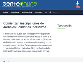 'fmgente.com.uy' screenshot