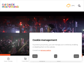 'capdagde.com' screenshot