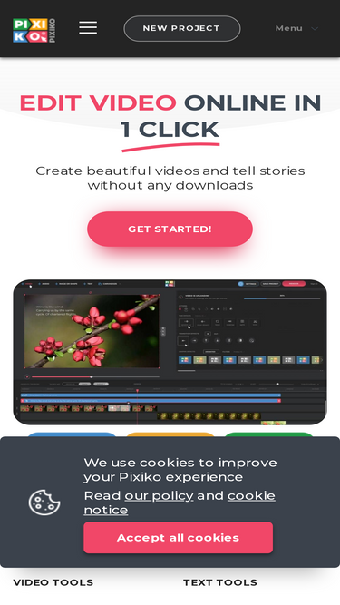 How to create GIF online with Pixiko 