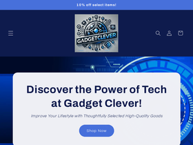 gadgetclever.com homepage screenshot